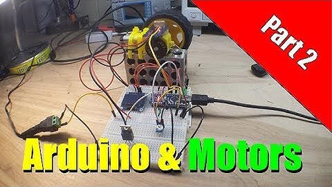 Arduino PWM and MOSFET DC Motor Control