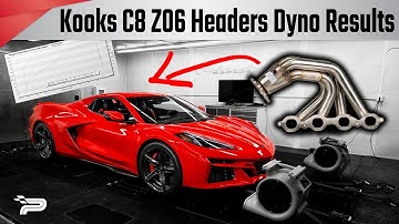 Kooks Headers Corvette C8 Z06 - Dyno Testing & Results!
