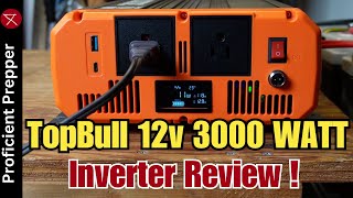 TOPBULL 12v 3000w Inverter - Review
