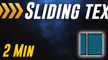 How to Slide Text In Shotcut