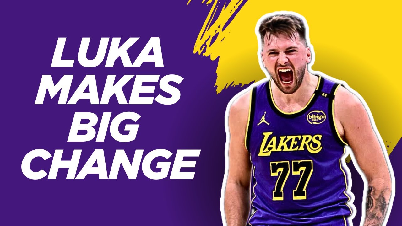 Luka Doncic’s New Look Sends a STRONG Message to Lakers Fans - YouTube