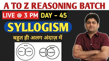 Syllogism || Part - 2 || SSC || BANK || RAILWAY || Reasoning by Abhishek Sharma