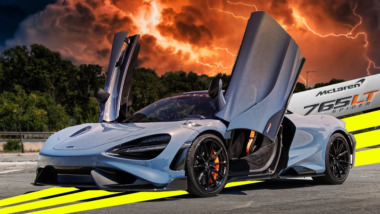 McLaren 765LT Spyder - Cea mai rapida masina a lui Călin Donca?