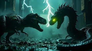 T-rex vs Basilisk Epic Cinematic Battle || Who Would Truly Win ?