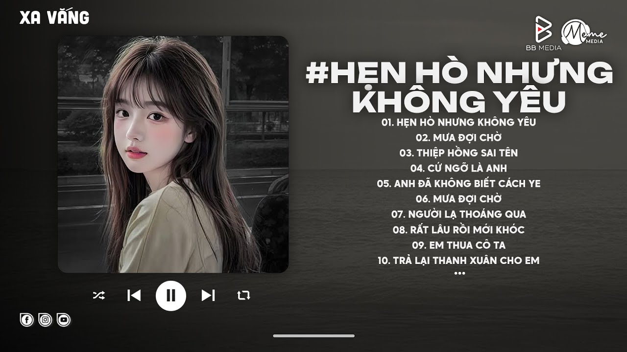 Hẹn Hò Nhưng Không Yêu Lofi - Wendy Thảo | Em Cố Trăm Lần Chẳng Bằng Ai Đó Một Phần Hot TikTok