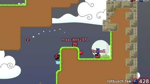 TeeWorlds Gameplay Part 1 German