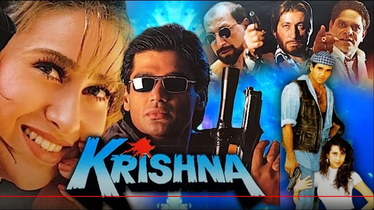 Krishna 1996  HD Full Hindi Movie  1080p  Suniel Shetty Karisma Kapoor