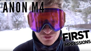 Anon M4 Goggle [Box Opening and Review for 2020]