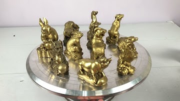 12 CON GIÁP BẰNG ĐỒNG PHONG THỦY