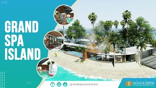 GRAND SPA ISLAND - EXTERIOR INTERIOR DESIGN 3D ANIMATION INSPIRATION