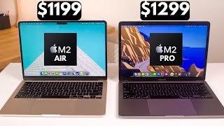 M2 MacBook Air Vs M2 MacBook Pro - DON'T WASTE YOUR MONEY