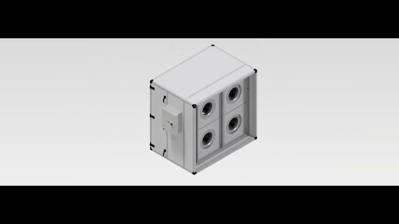 Assembly of an ECFanGrid Retrofit (Fan Type GKHF)