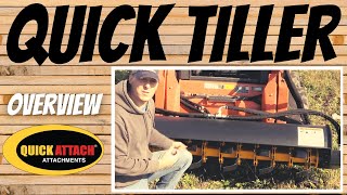 Quick Tiller™ Rotary Tiller for skid steer overview