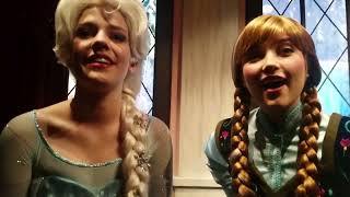 Frozen Fun, Royal Welcome, Anna & Elsa@ CA -Fatima Lakhani Reupload