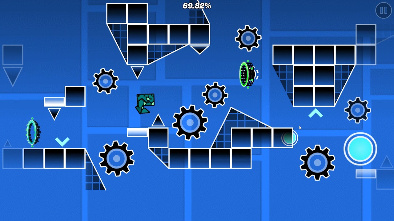 Waterfall geometry dash