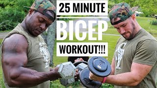 The Ultimate 25 Minute Bicep Challenge | Day 4 - Week 3