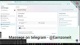 Facebook Autopay Update Method 2025 | - Fb Treshold Latest Working Method - Facebook Prepaid