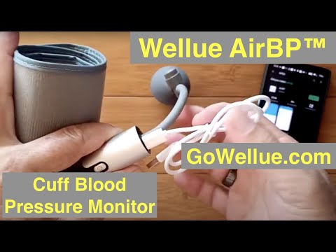 Wellue FDA Approved AirBP™ Cuff Blood Pressure Monitor with Bluetooth Support: Unboxing and Review