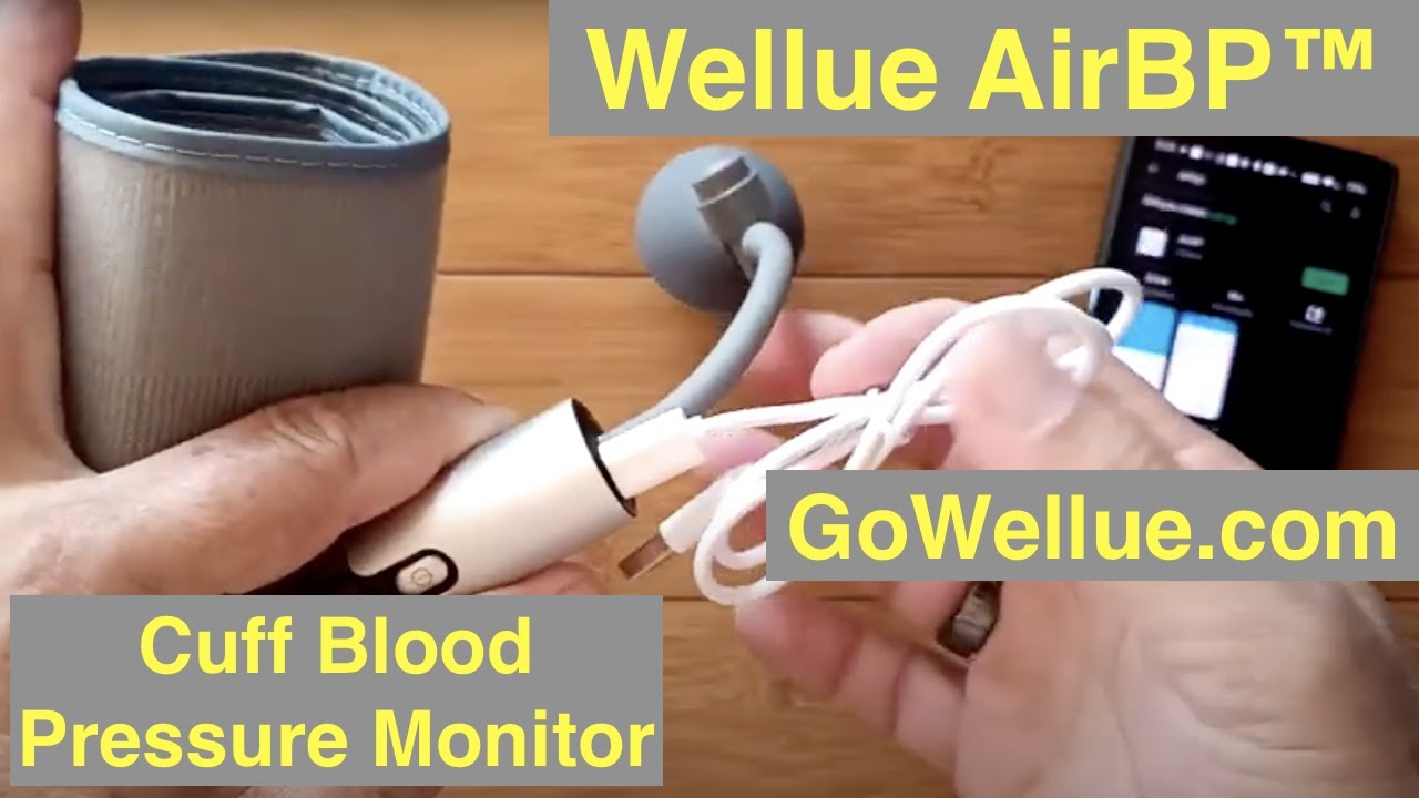 Wellue AirBP Manual Blood Pressure Monitor. Sphygmomanometer Tracks  Long-term Blood Pressure. Readings on app available.