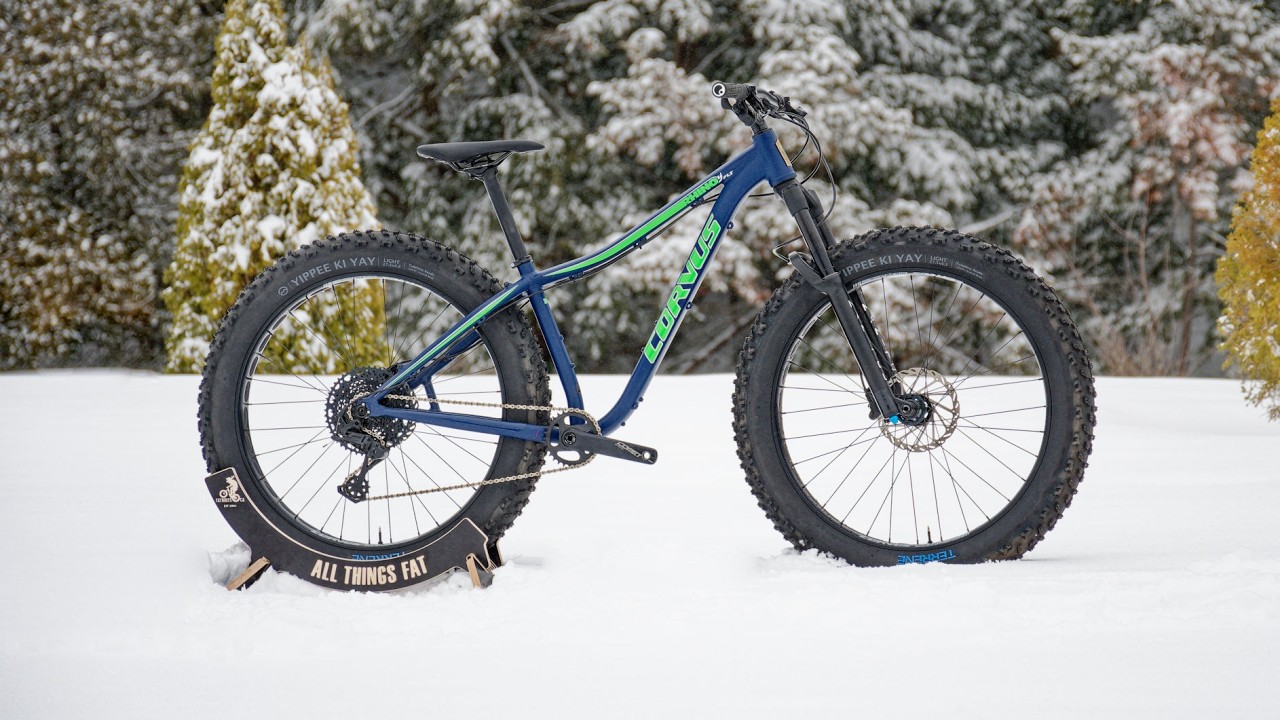Corvus Rhino FLT with Mastodon Comp Fork – Fat Bikes Canada