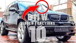 BMW HIDDEN FEATURES Few people know about