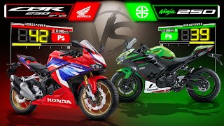 2022 Honda CBR250RR QS SP vs Kawasaki Ninja 250 ┃ Best of 250cc Sportbikes