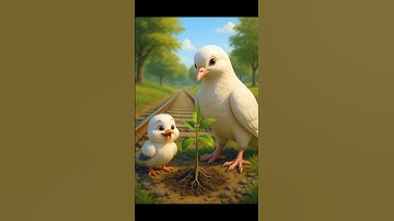🌱 The Pigeon and Its Baby Plant a New Tree | Emotional 3D Animation Story