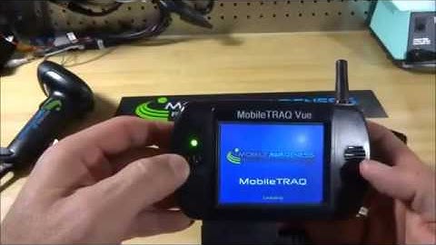 Powering On Mobile Awareness Tire Pressure Monitoring System TPMS MobileTRAQ Vue