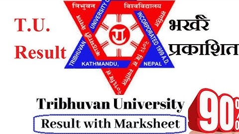 Master र Bachelor Level को नतिजा प्रकाशित | TU Result | How To Check TU Exam Results With Marksheet