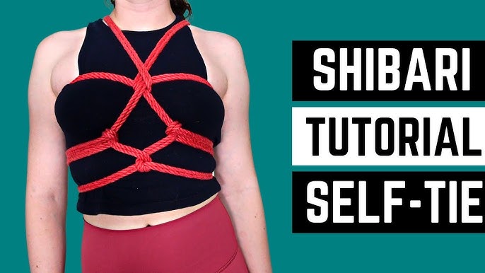 How To Tie This Simple Rope Harness On Yourself (Shibari Tutorial