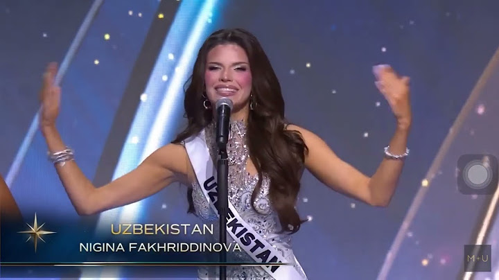 Introduction Of Miss Universe Uzbekistan 🇺🇿 2024