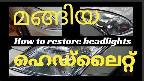 How to restore headlights PERMANENTLY(Better Than Brand new headlights)