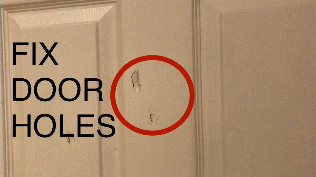 How to Fix Holes in Interior Doors