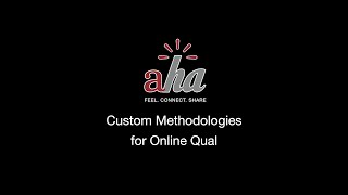 How to Create Custom Methodologies for Online Qual Market Research