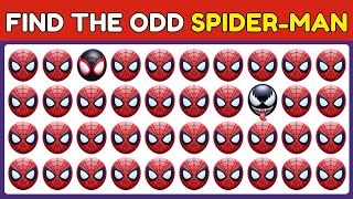 Find the Odd Emoji Out - Spider-Man Verse Edition! 🕷🕸 Ultimate Levels Easy Medium And Hard