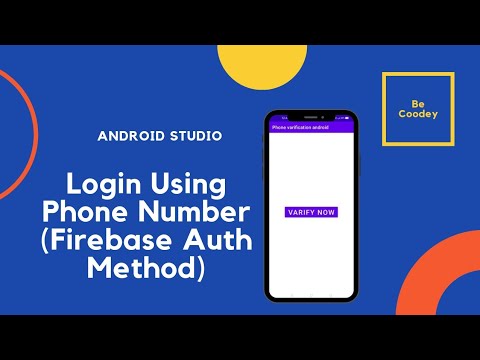 Login and Register using phone number (Firebase Auth Method)