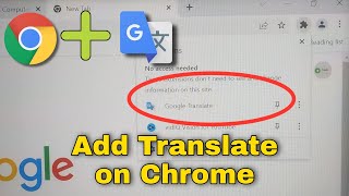 كيفية إضافة ملحق ترجمة Google إلى Chrome