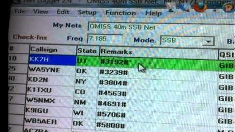 Netlogger, Part 2 - Making and Logging Contacts