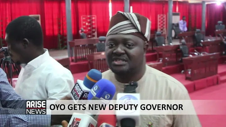 OYO GETS NEW DEPUTY GOVERNOR