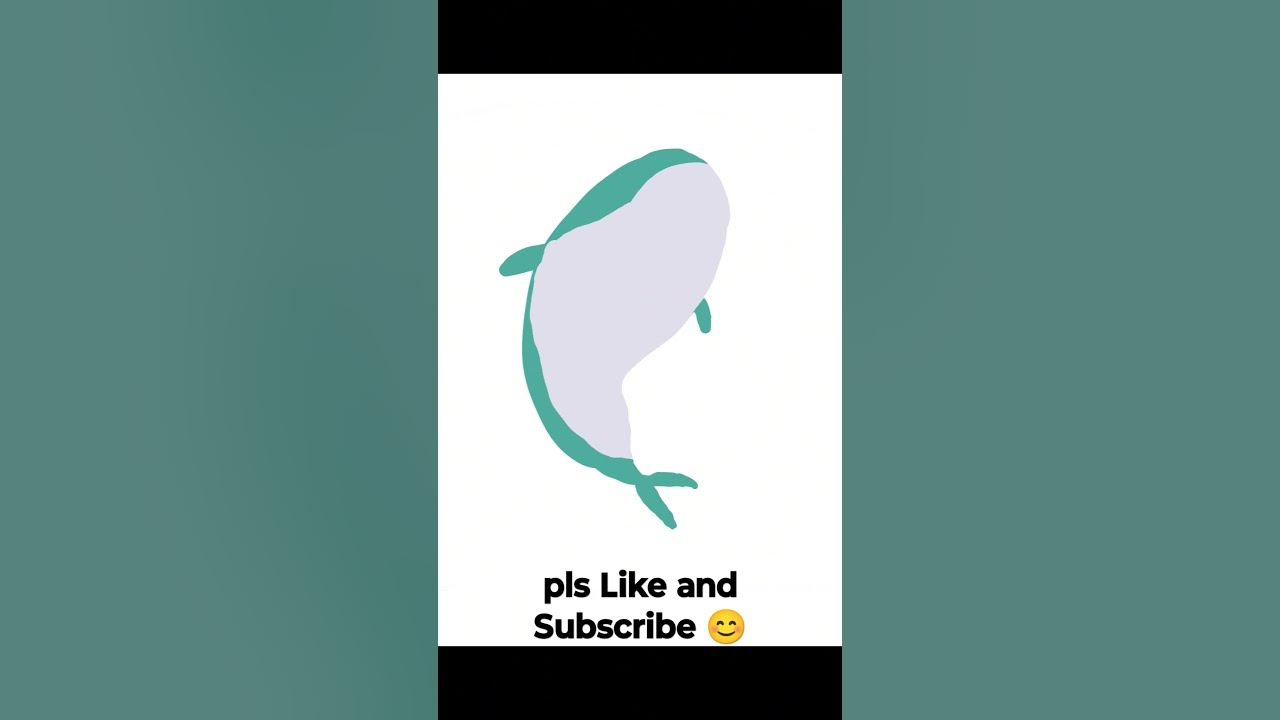 Blue whale speed painting #art #digitalilustration #artisticjourney #