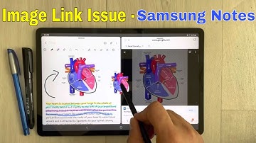 How to Remove Image Link In Samsung Notes - Drag Image without Weblink