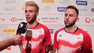 Ben Lane Sean Vendy Won Their First Match At The Hylo Open 2022