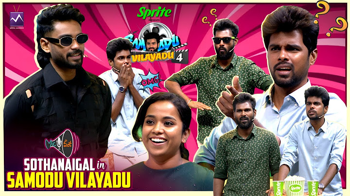 Micset Sriram & Nandha Samodu Vilayadu Sothanaigal with Sam Vishal | @MediaMasonsTamil