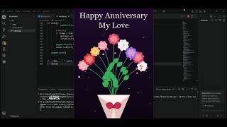 A Bouquet That Blooms in Code 💐 Python Free Code