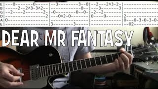 Traffic Dear Mr Fantasy Guitar tab chords lesson Traffic Dear Mr Fantasy Guitar tab chords lesson