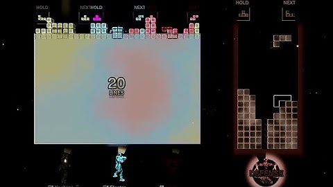 connected 20 line zone W/ electra + yoshimi - Tetris effect Connected