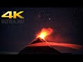 Volcano - Lava 4K - Scenic Relaxation Film With Calming Music