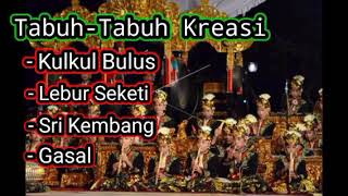 Kumpulan tabuh kreasi gong kebyar