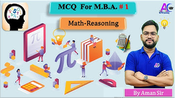#1 MCQ PRACTICE SET -1  MBA | MATHS & REASONING  2022 | CUET MBA 2022 || CUET MCOM ENTRANCE 2022
