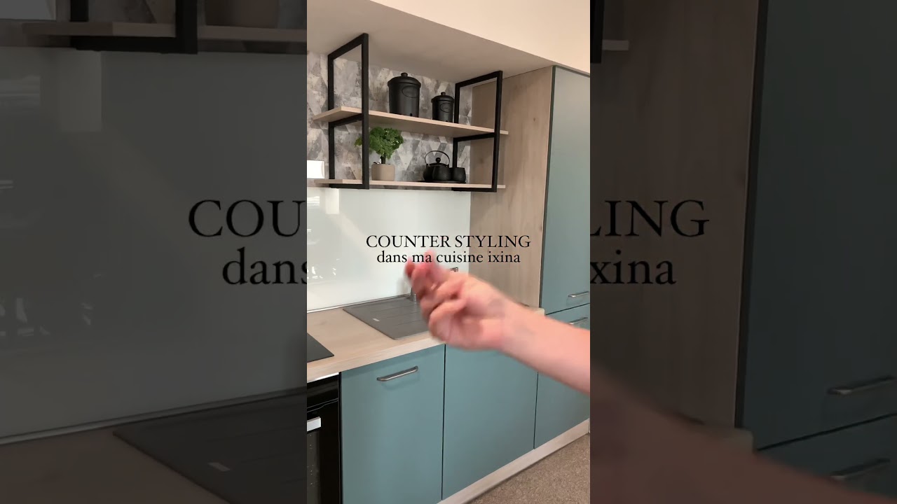 Counter Styling dans ma cuisine ixina 💙